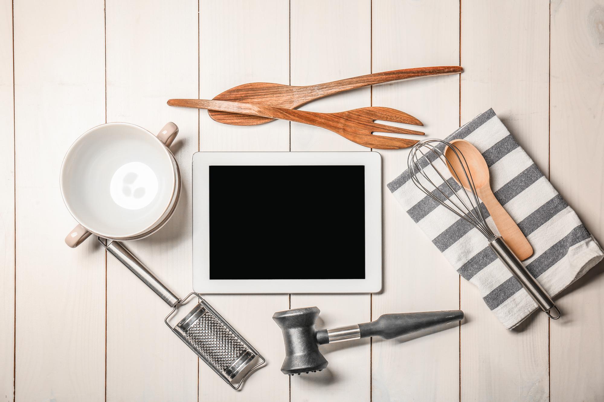 Set di attrezzi da cucina professionale